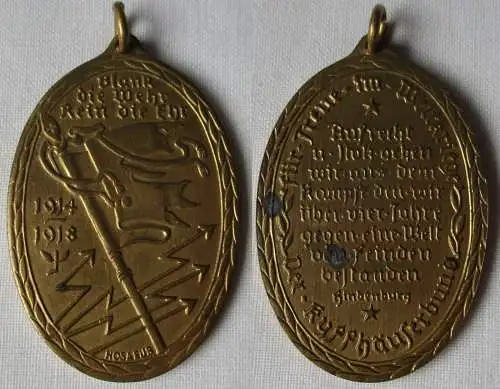 Kyffhäuser-Denkmünze für 1914/18, 1.Weltkrieg (162213)