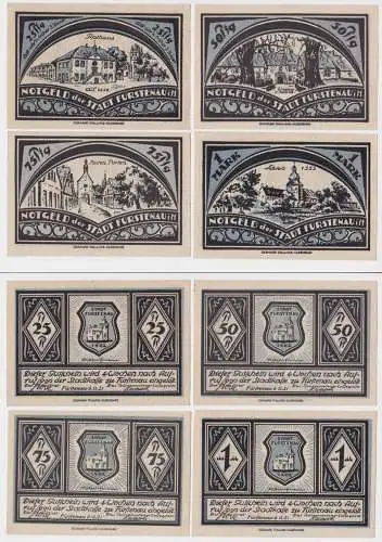 4 Banknoten Notgeld Stadt Fürstenau 1921 (162205)