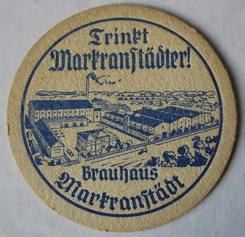 Bierdeckel Trinkt Makranstädter! Brauhaus Makranstädt (162713)