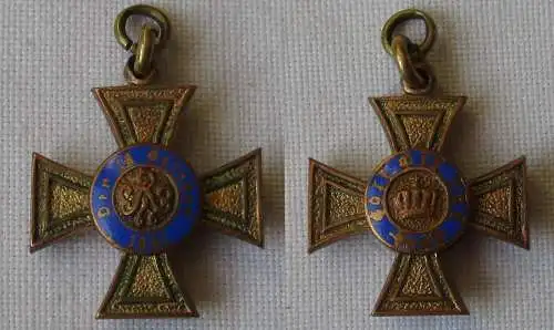 Preußen Miniatur Königlicher Kronen-Orden Kreuz 4.Klasse 1863-1868 (161521)