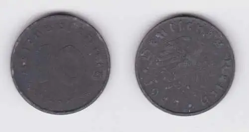 10 Reichspfennig Zink Münze 3.Reich 1947 A Jäger 375 (161378)