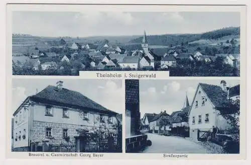 99205 Mehrbild Ak Theinheim im Steigerwald Brauerei und Gastwirtschaft um 1930
