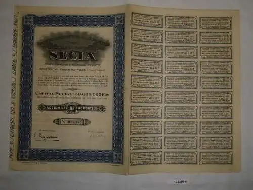 Aktie Société de Equateur pour le Commerce L'Industrie & L'Agriculture (128310)