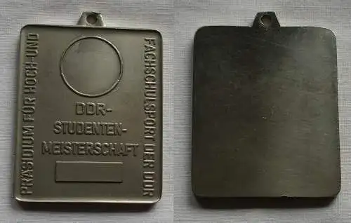DDR Plakette DDR Studentenmeisterschaft Präsidium für Hoch- & Fachschul (144180)