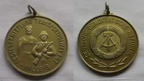 DDR Medaille Bestenermittlung Transportpolizei Amt Halle Saale (143798)