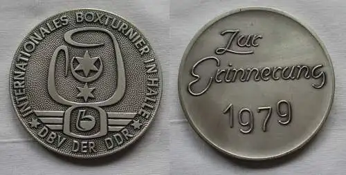 DDR Medaille Internationales Boxturnier in Halle DBV 1979 (140986)