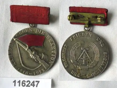 DDR Medaille Kämpfer gegen die Reaktion 1918-1923 (116247)