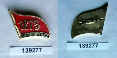 DDR Abzeichen 1875 Tivoli - Gotha Gründungshaus SAP SPD SDAP + ADAV (139277)