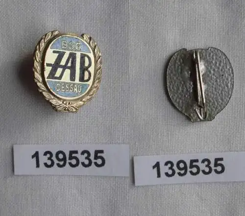 DDR Sport Abzeichen Ehrennadel BSG ZAB Dessau in Silber (139535)