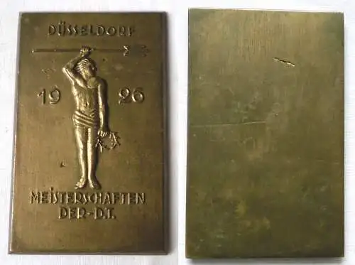 Bronze Medaille Düsseldorf Meisterschaften der Deutschen Turnerschaft (116331)