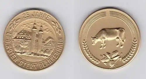 DDR Medaille 25 Jahre LPG "Roter Stern" Blankenhain (111108)