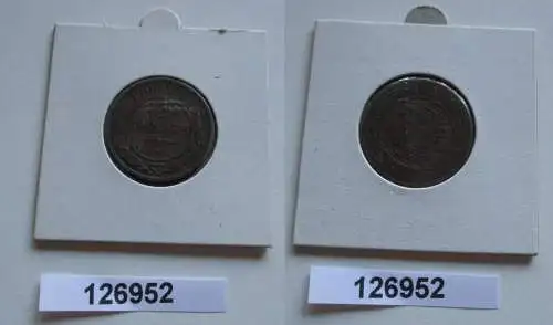 2 Kopeken Kupfer Münze Russland 1906 (126952)