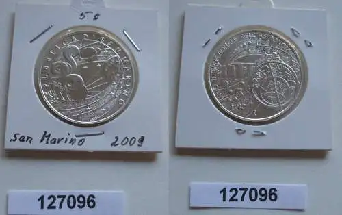 5 Euro Münze San Marino Jahr der Astronomie 2009 (127096)