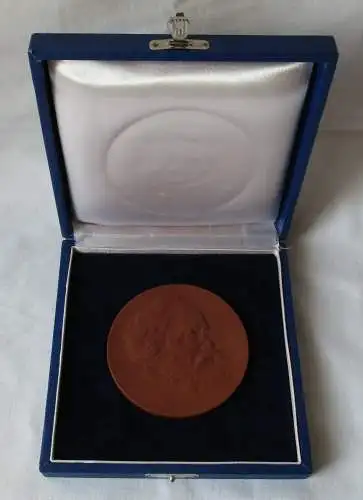 DDR Meissner Porzellan Medaille FDJ VIII. Parlament Karl-Marx-Stadt 1967 /142478