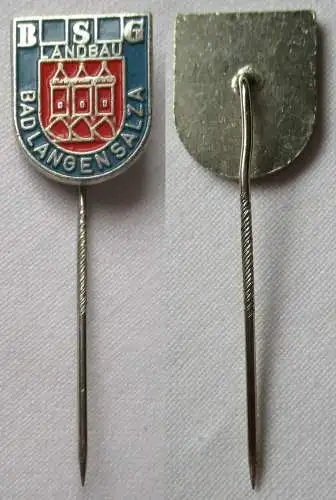 DDR Sport Anstecknadel Mitgliedsabzeichen BSG Landbau Bad Langensalza (142179)