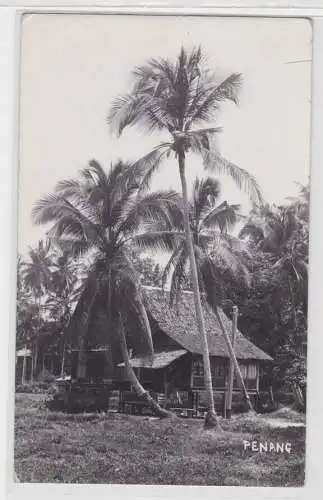 78304 Foto Ak Penang Malaysia um 1930