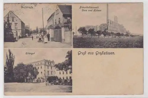 29886 Mehrbild Ak Gruß aus Großzössen Braunkohlenwerk Dora und Helene 1921