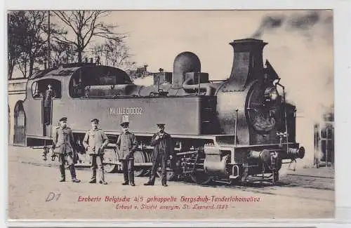 83718 AK Eroberte belgische Bergschub-Tenderlokomotive St. Leonard 1895