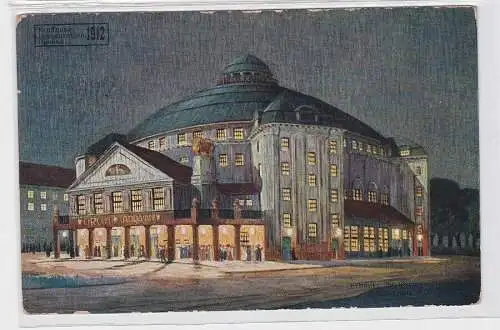 93124 AK Dresden - Stosch-Sarrasani Zirkus, Circusgebäude Eröffnung 1912