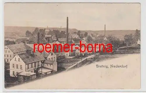 76836 Ak Bretnig-Niederdorf Totalansicht um 1910