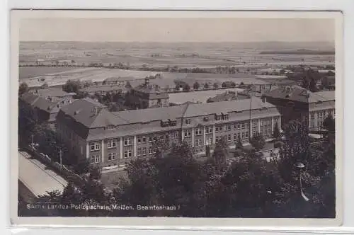 23777 Ak Meißen sächs.Landes Polizeischule Beamtenhaus 1 1931