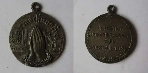 Medaille Krieger-Abgeordneten-Tag Goslar 1928 Herr mach uns frei! (120280)