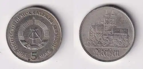 5 Mark DDR Gedenkmünze Meißen 1983 Stempelglanz (167455)