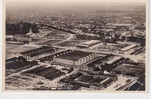 40379 Ak Leipzig technische Messe - Fliegeraufnahme 1930