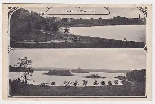 67547 Mehrbild Ak Gruss aus Wurchow Wierzchowo 1911