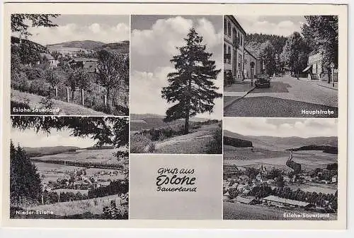 906770 Mehrbild Ak Gruß aus Eslohe Sauerland um 1940