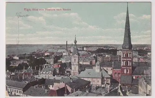 905568 Ak Riga - Blick von dem Domturm nach Norden 1910