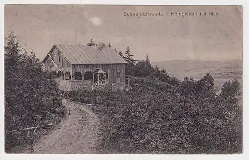 51646 Ak Königshain bei Glatz Schneiderbaude 1920