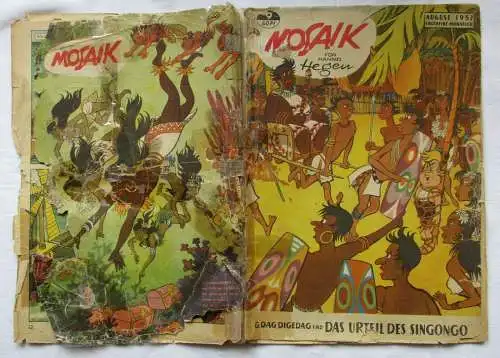 Mosaik von Hannes Hegen Digedag Nummer 9 von 1957 (128405)