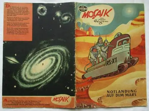 Mosaik von Hannes Hegen Digedag Nummer 26 von 1959 (112225)