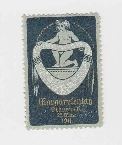 Vignette Margaretentag Plauen in Vogtland 25.März 1911 (28867)