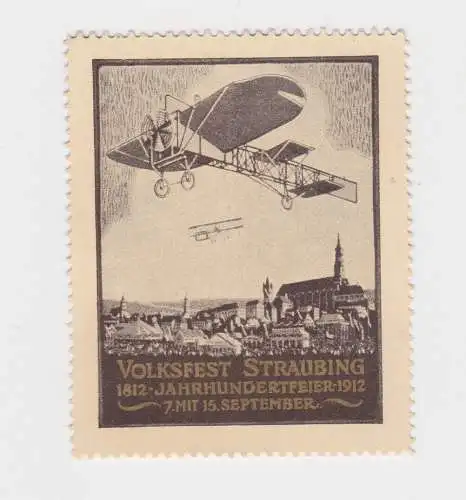 Vignette Volksfest Straubing Jahrhundertfeier 1812-1912 (59615)