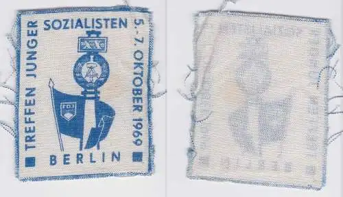 DDR Aufnäher Berlin Treffen junger Sozialisten 1969 (160930)