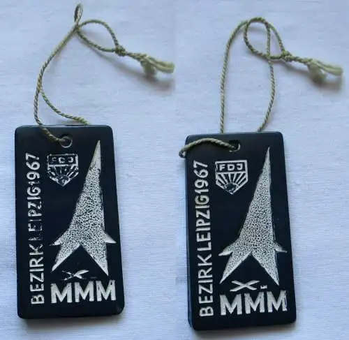 DDR Abzeichen X. Messe der Meister von Morgen MMM Leipzig 1967 (131834)