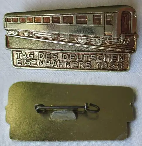 DDR Abzeichen Tag des deutschen Eisenbahners 1958 (121812)