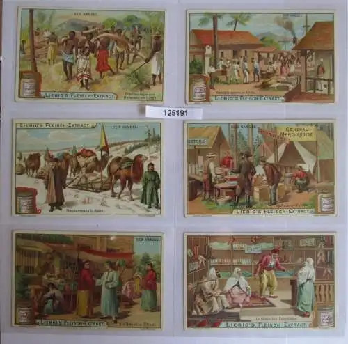 B125191 Liebigbilder Serie Nr. 533 Der Handel 1902