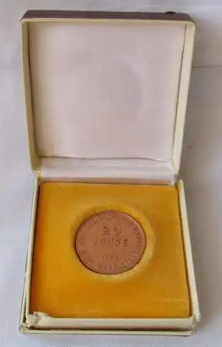 DDR Medaille Ernst Schneller Bezirk Karl Marx Stadt 1973 im Etui (124796)