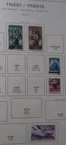 Kleine Briefmarkensammlung Trieste ab 1947 (114939)