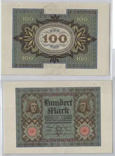 100 Mark Banknote Reichsbank Berlin 1. November 1920 Ro. 67b kfr. (129149)