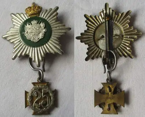 Seltenes Abzeichen sächsischer Militärvereins Bund für 25 Jahre (148231)