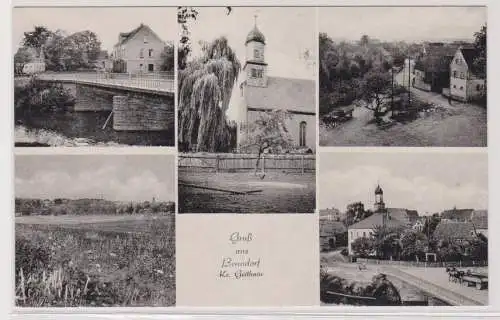 99396 Mehrbild Ak Gruß aus Benndorf - Kreis Geithain um 1940