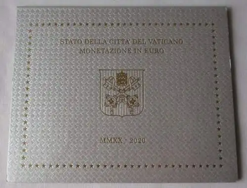 KMS Euro Kursmünzensatz Vatikan 2020 Papst Franziskus Stempelglanz (116909)