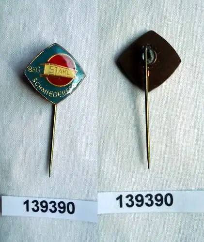 DDR Sport Anstecknadel Mitgliedsabzeichen BSG Stahl Schmiedeberg (139390)