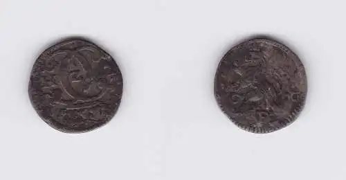 1 Albus Billon Münze Hessen Kassel 1696 IVF (126643)