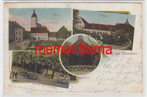 77817 Ak Lithografie Gruss aus Ehrenhain 1903