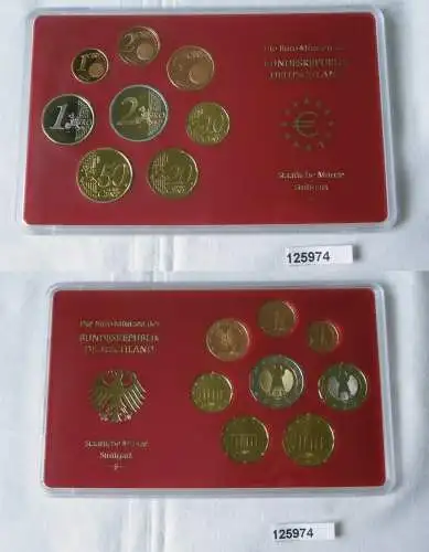 BRD Euro Kursmünzensatz D (KMS) 2003 PP / Prägebuchstabe "F" (Stuttgart)(125974)